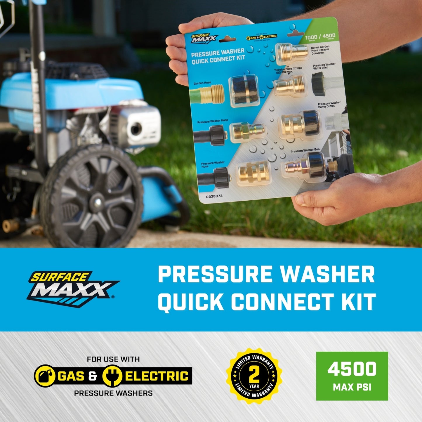 SurfaceMaxx Quick Connect Kit 4500 PSI