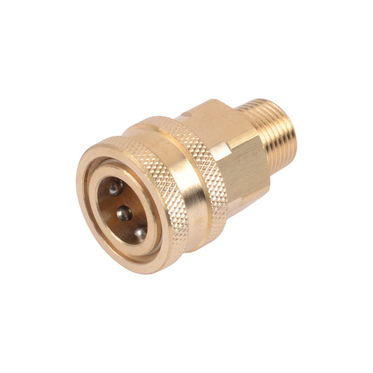 3/8-in Quick Connector for SurfaceMaxx 21-in Stainless Steel Walk-Behind Surface Cleaner with Water Broom