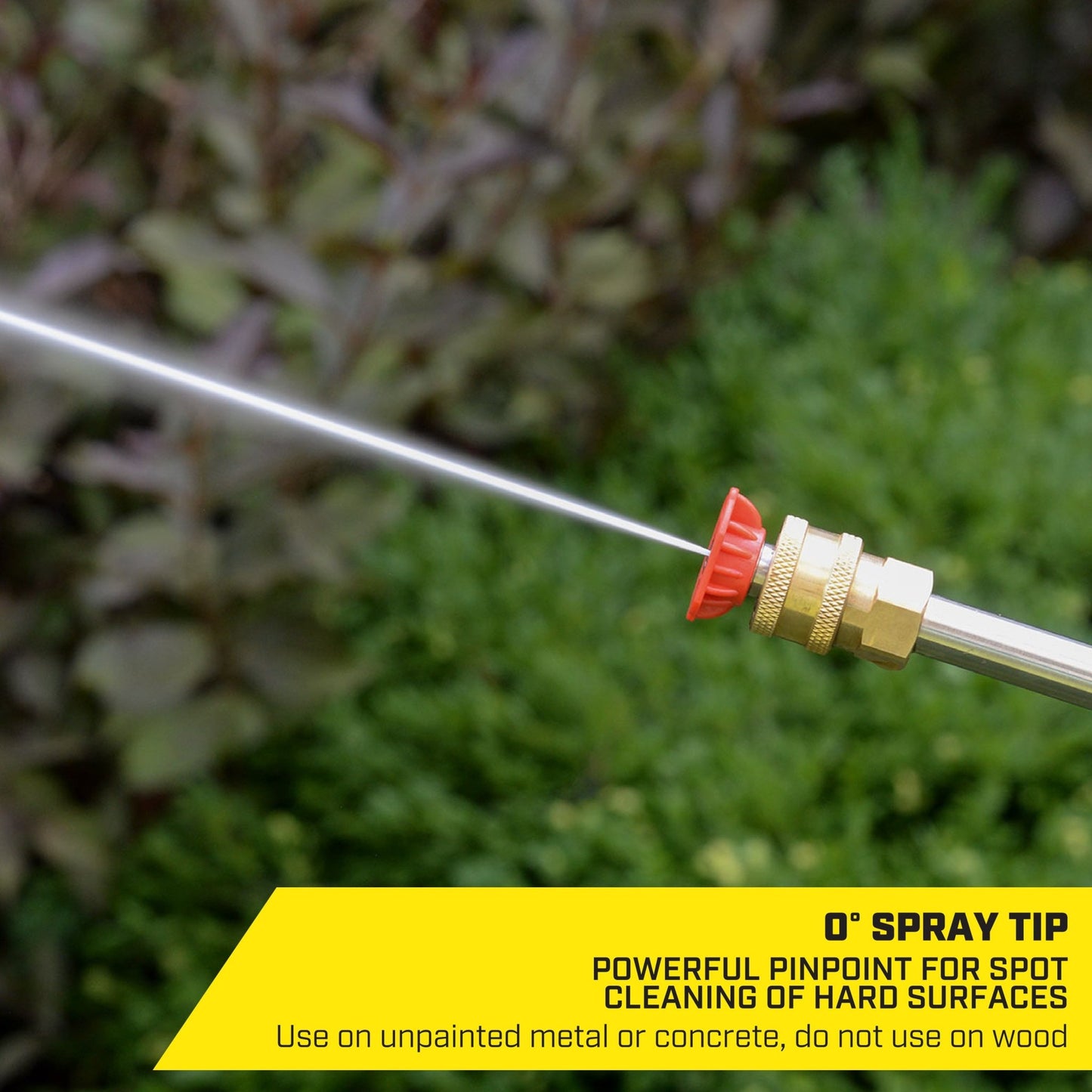 SurfaceMaxx 0 - Degree 2.5 Orifice Pressure Washer Spray Tip