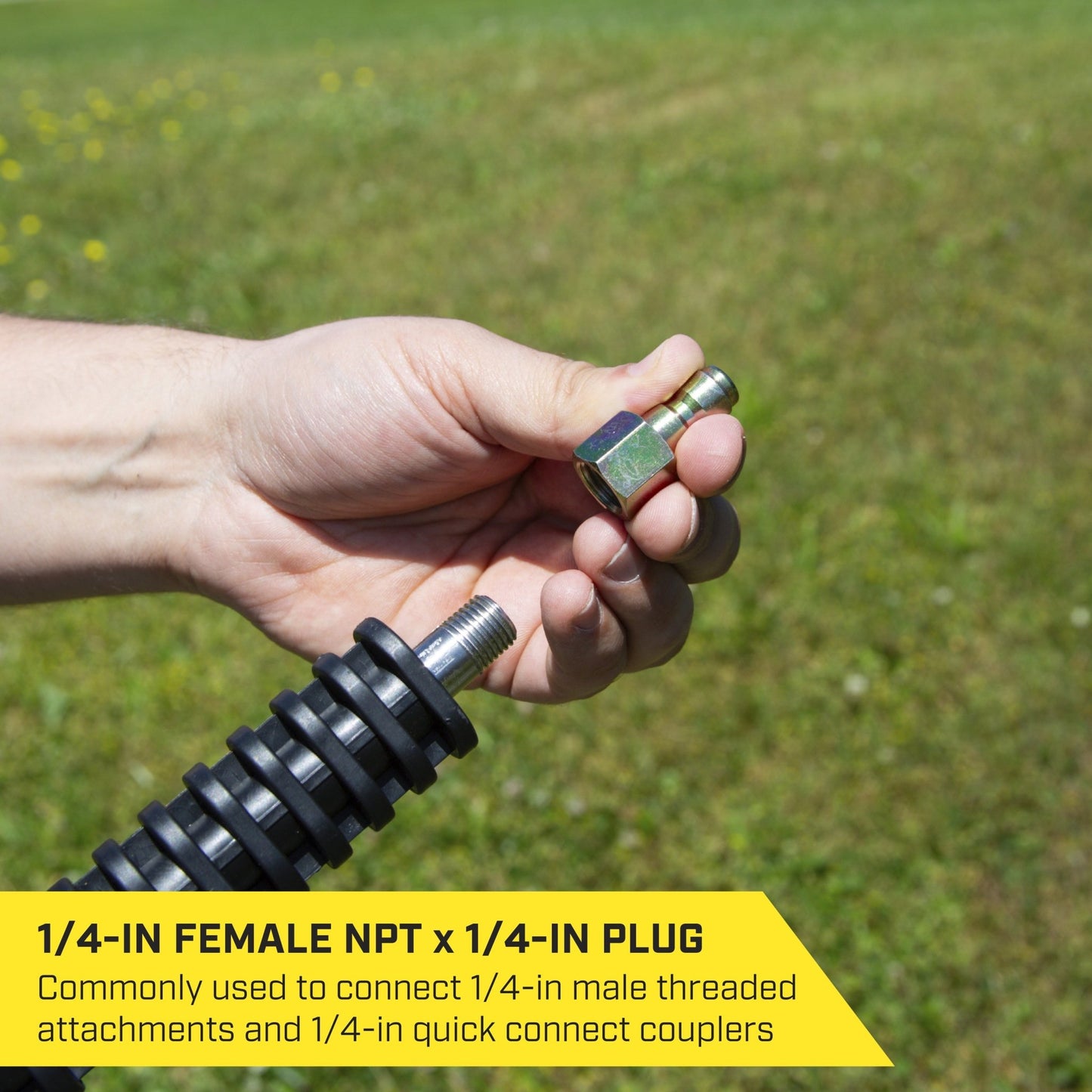 SurfaceMaxx 1/4 - in Female NPT x 1/4 - in Plug