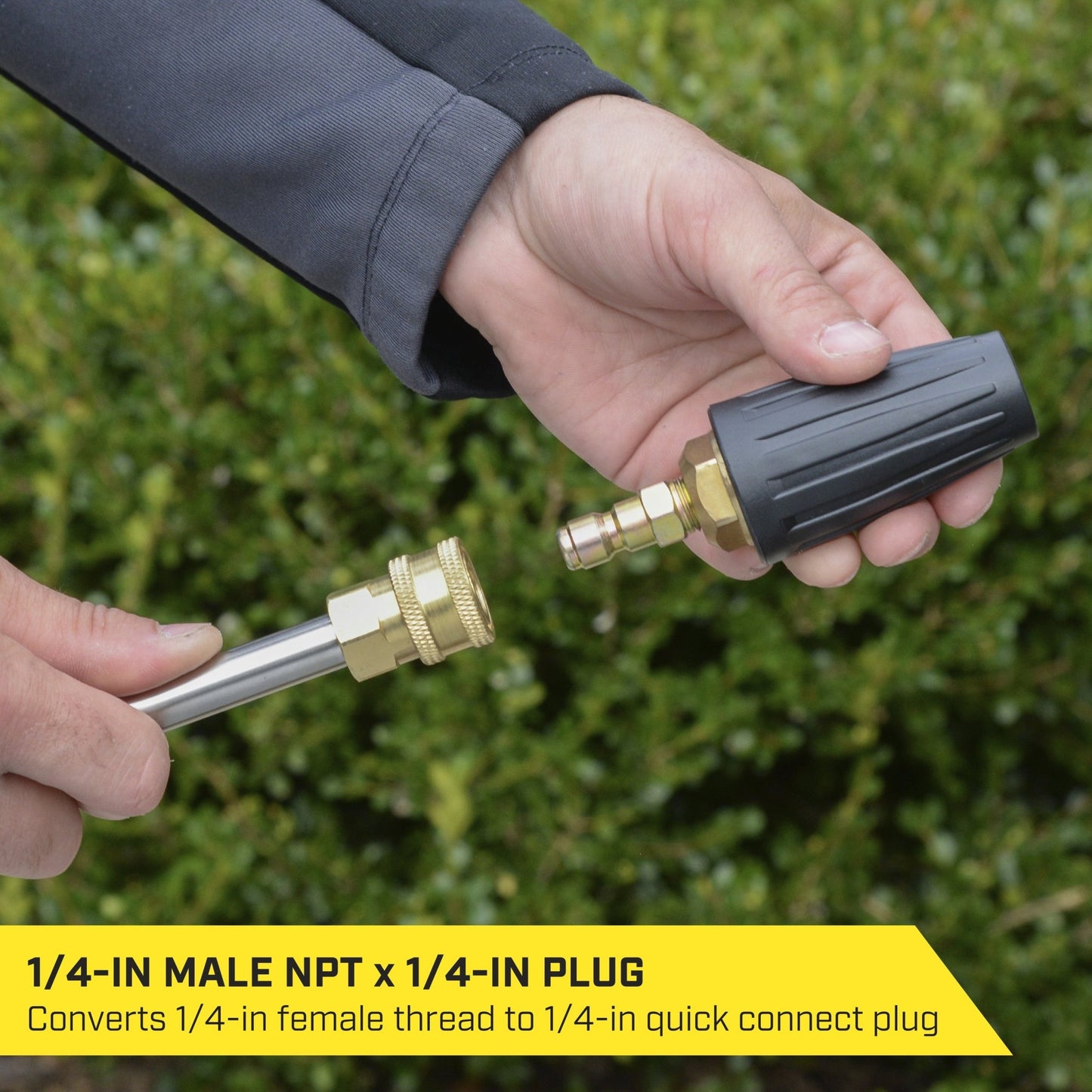 SurfaceMaxx 1/4 - in Male NPT x 1/4 - in Plug