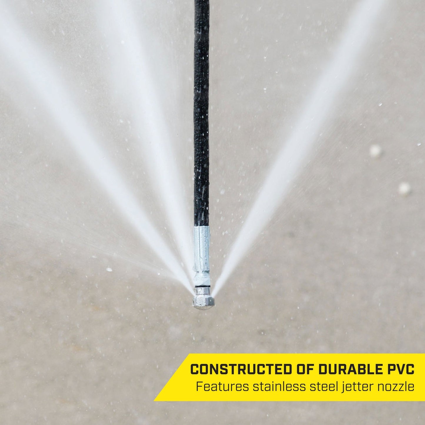 SurfaceMaxx 1/4 - in x 50 - ft Drain Cleaner Hose