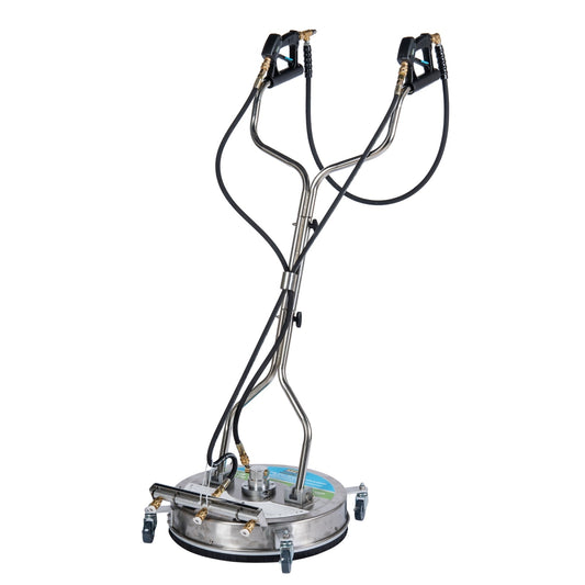 SurfaceMaxx 21 - inch Walk - Behind Stainless Steel Surface Cleaner with Water Broom