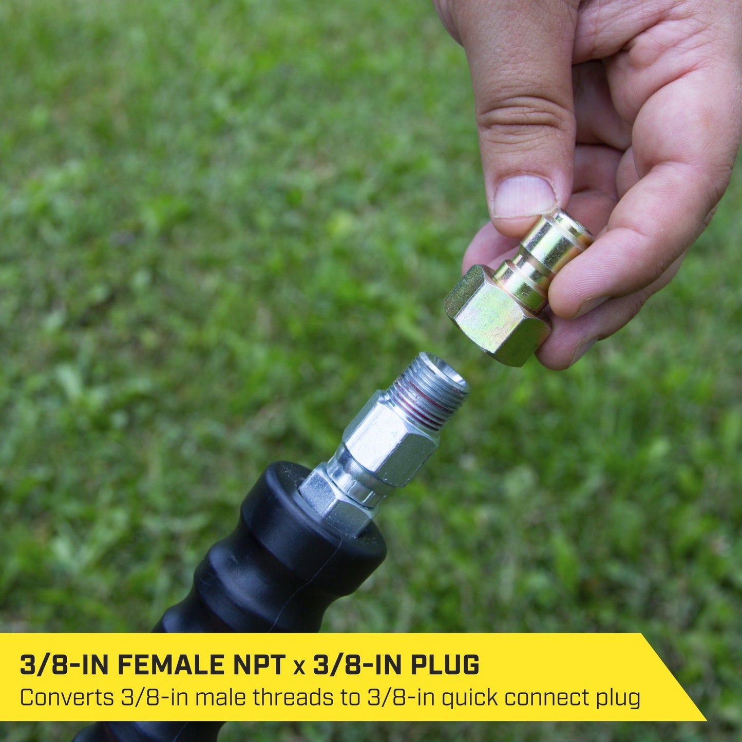 SurfaceMaxx 3/8 - in Female NPT x 3/8 - in Plug