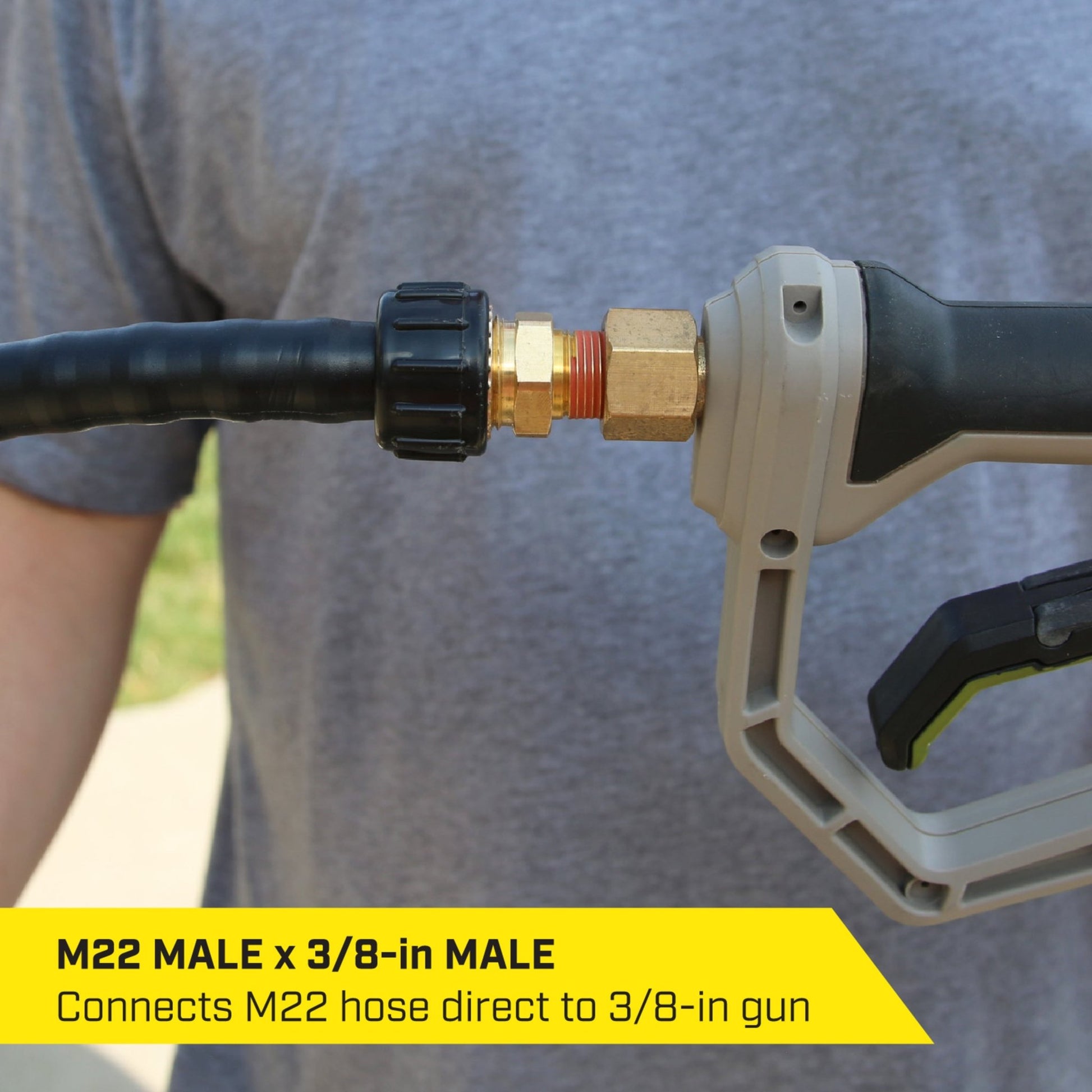 SurfaceMaxx 3/8 - in Male Pipe Thread x Male M - 22