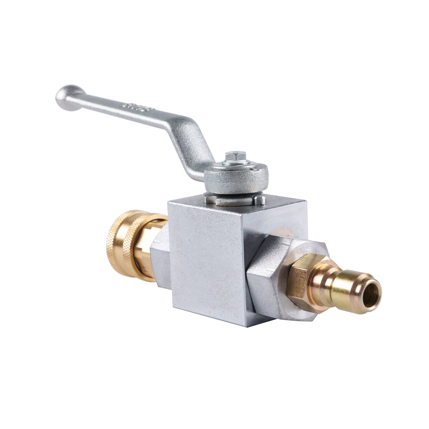 SurfaceMaxx 3/8 - in Plated Steel Ball Valve, 7000 PSI