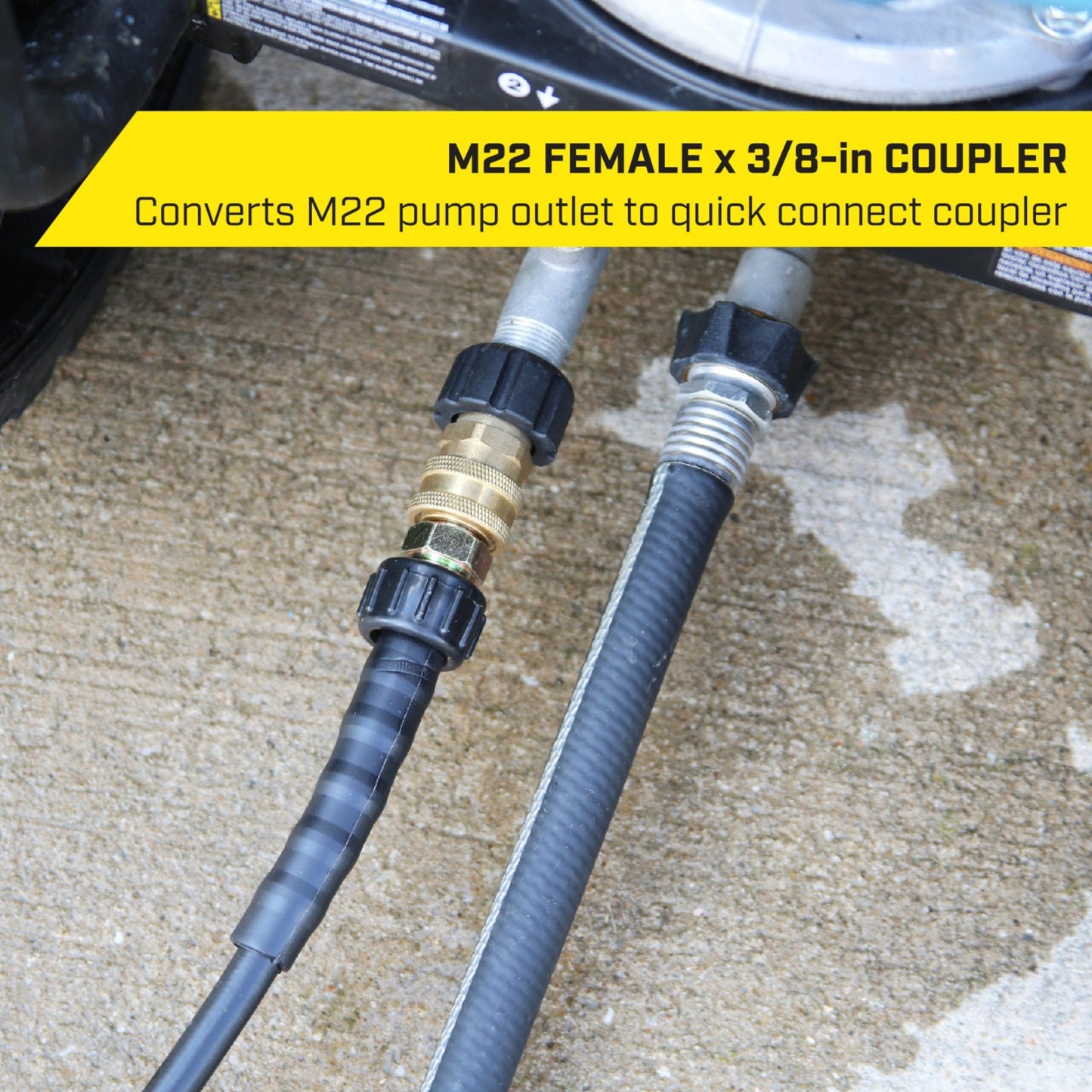 SurfaceMaxx 3/8 - in Quick Disconnect Coupler x Female M - 22