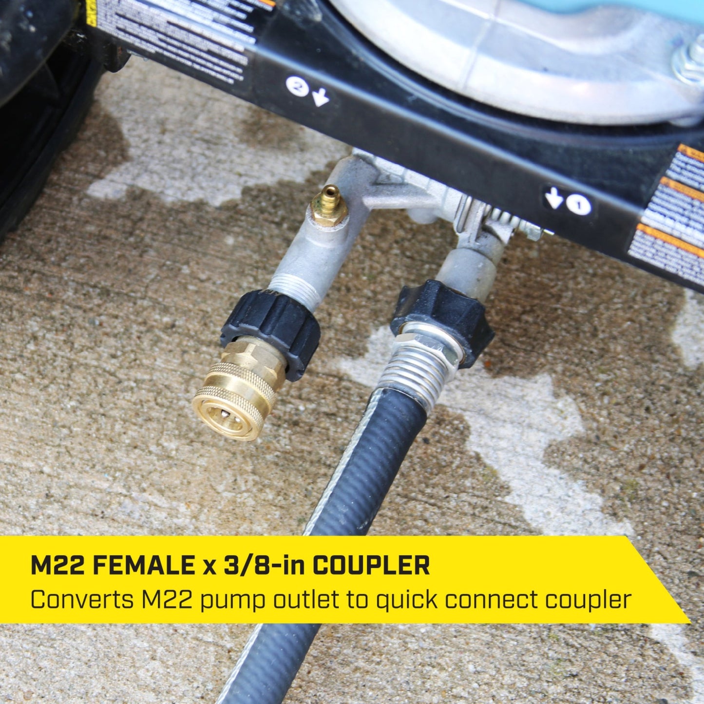 SurfaceMaxx 3/8 - in Quick Disconnect Coupler x Female M - 22