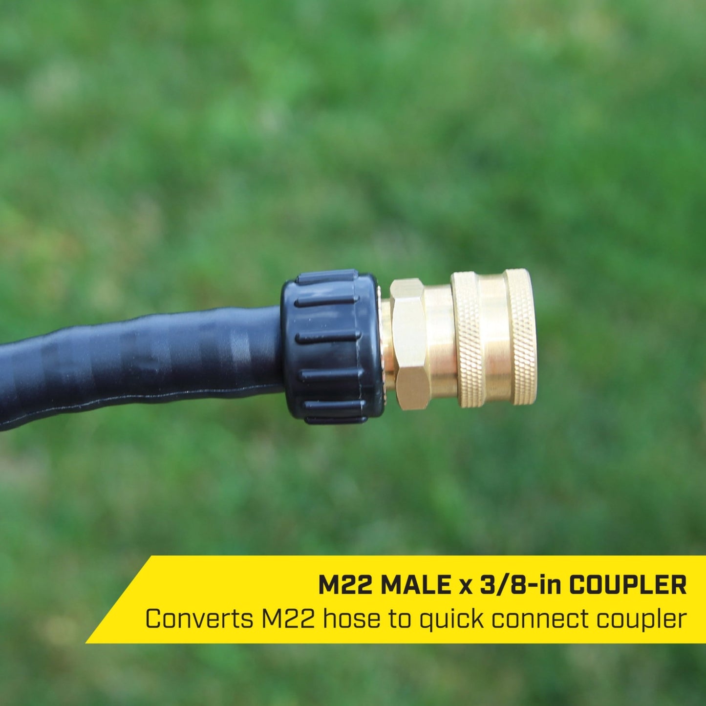 SurfaceMaxx 3/8 - in Quick Disconnect Coupler x Male M - 22
