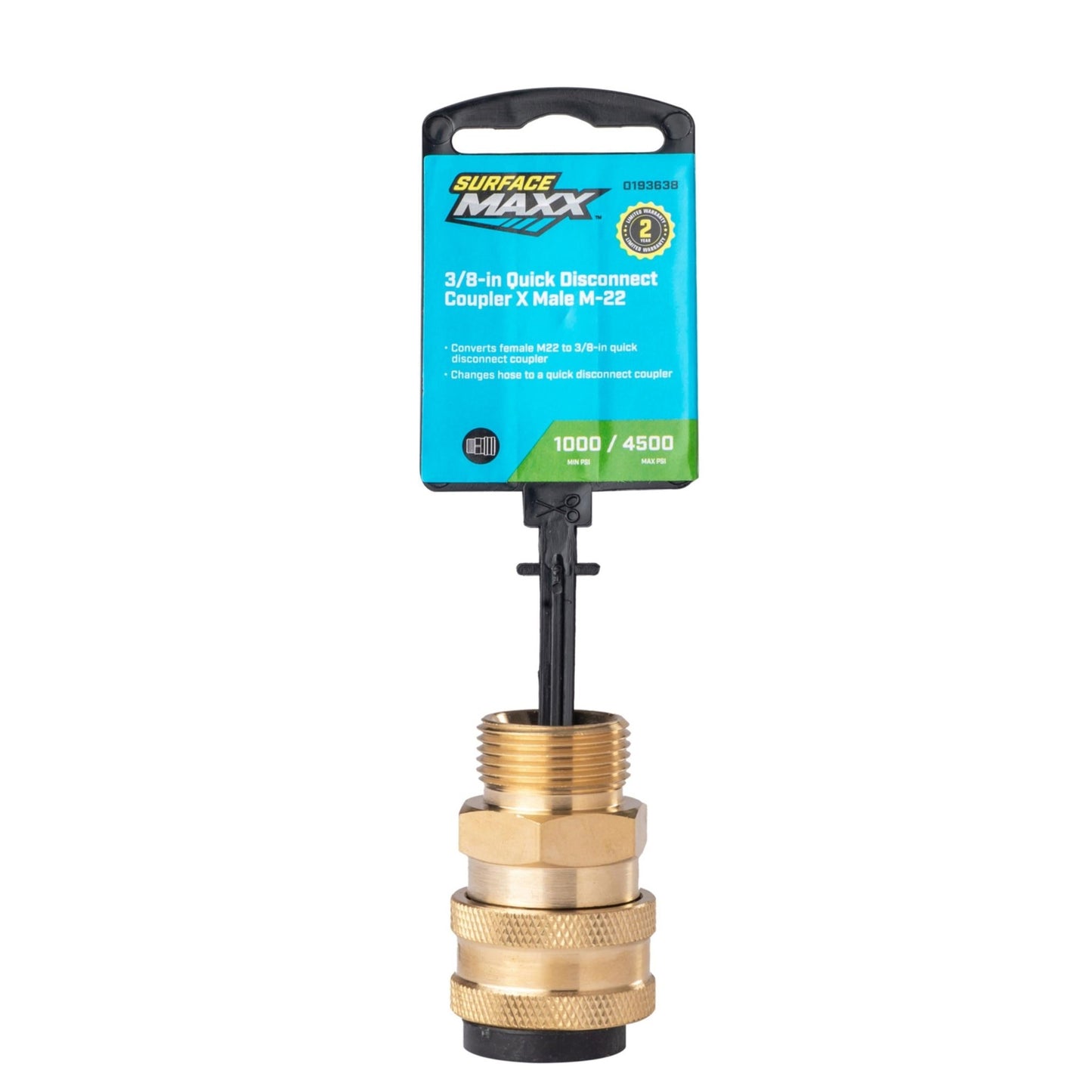 SurfaceMaxx 3/8 - in Quick Disconnect Coupler x Male M - 22
