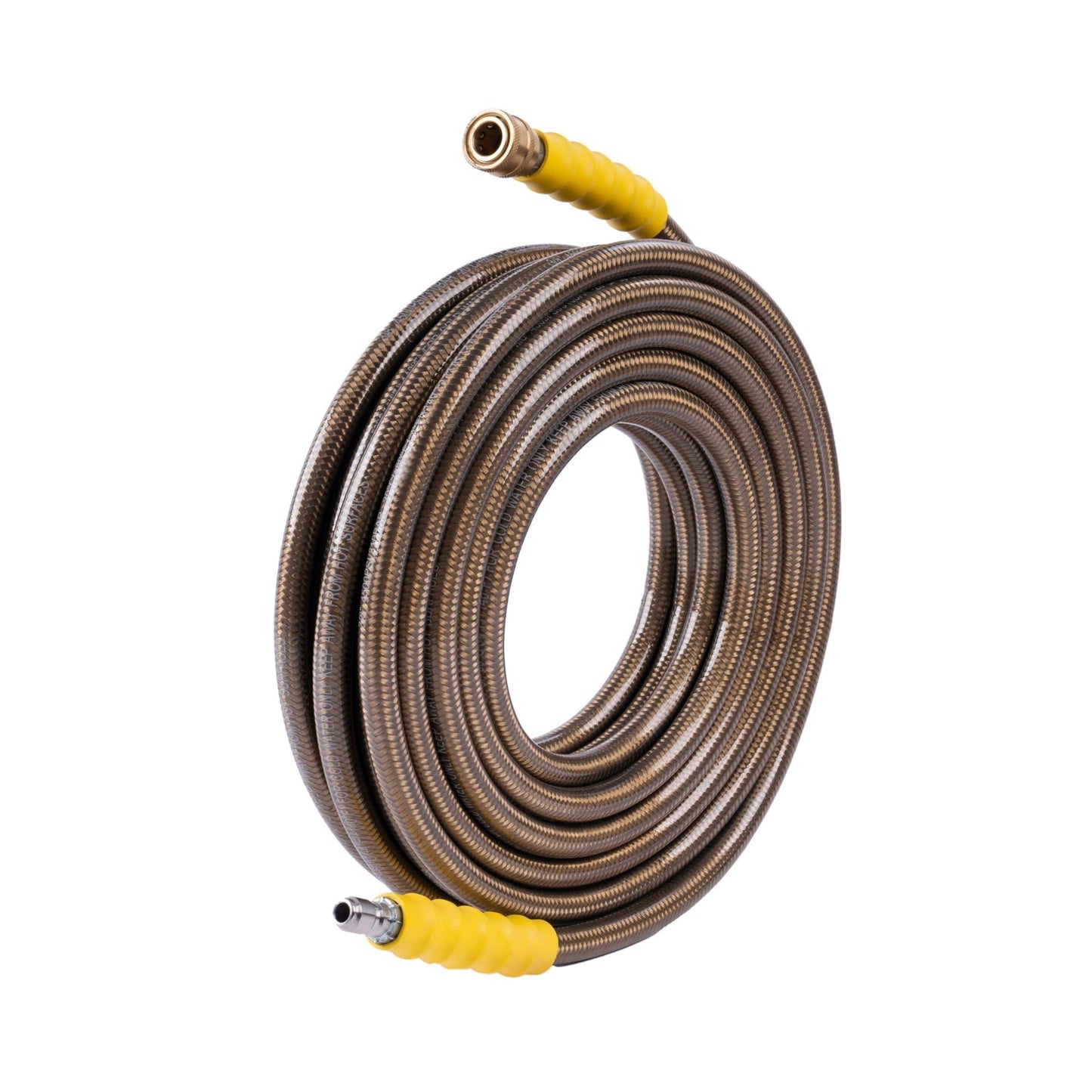 SurfaceMaxx 3/8 - in x 50 - ft Steel & Polyester Braided Pressure Washer Replacement Hose
