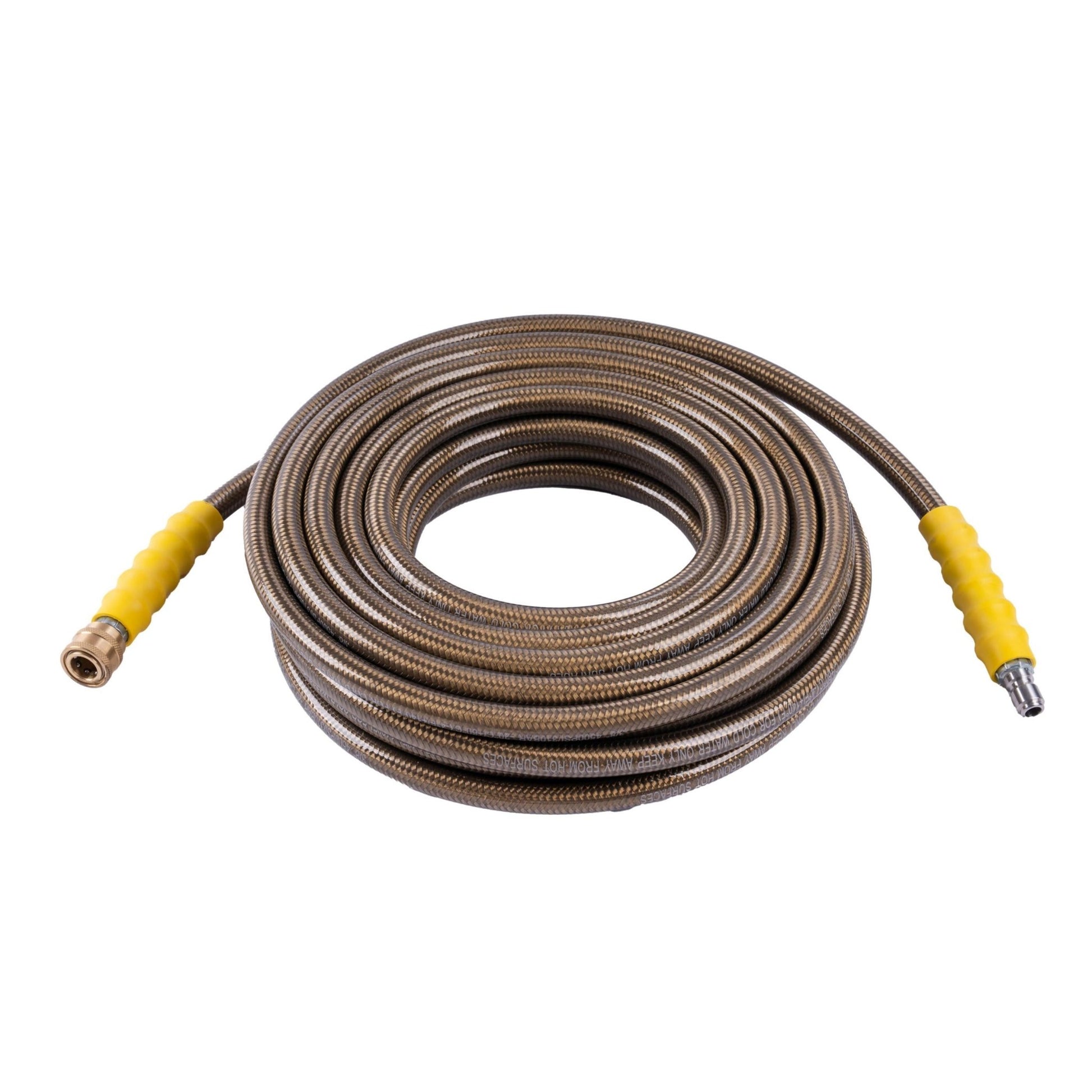 SurfaceMaxx 3/8 - in x 50 - ft Steel & Polyester Braided Pressure Washer Replacement Hose