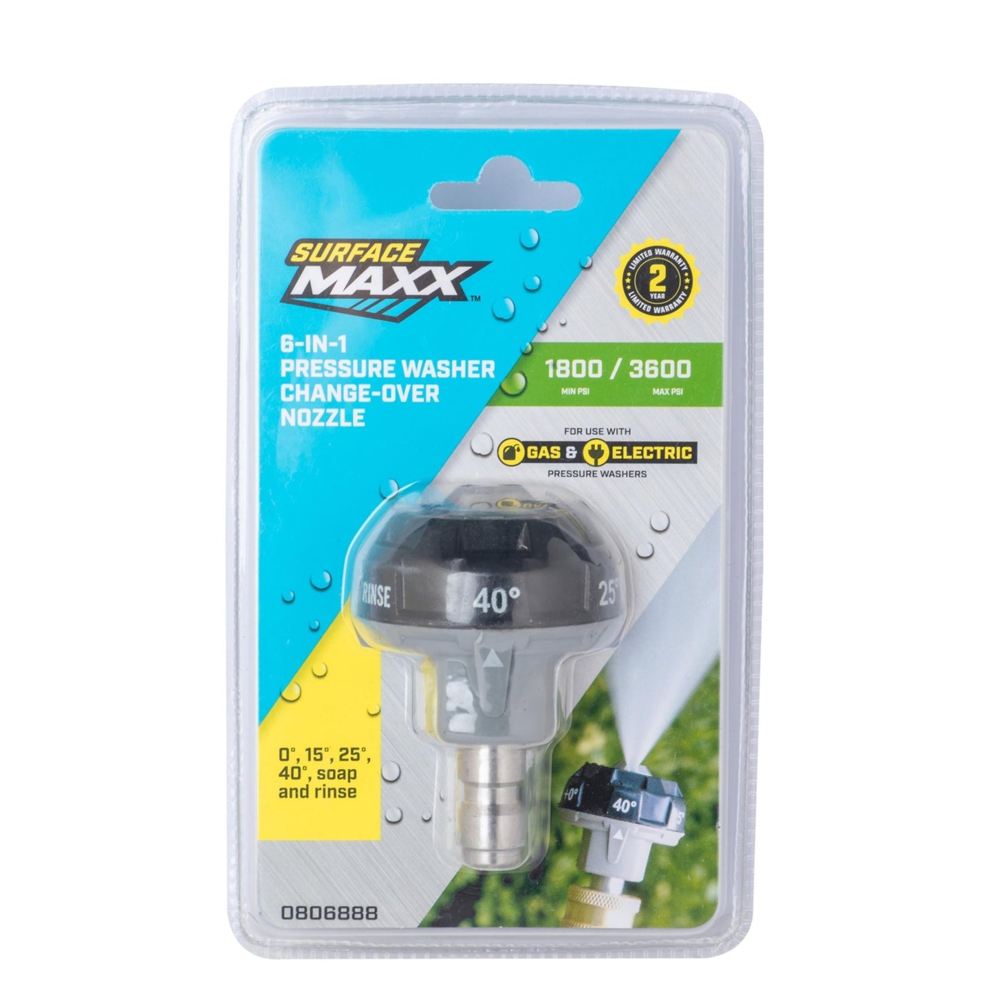 SurfaceMaxx 6 - In - 1 Change - Over Nozzle