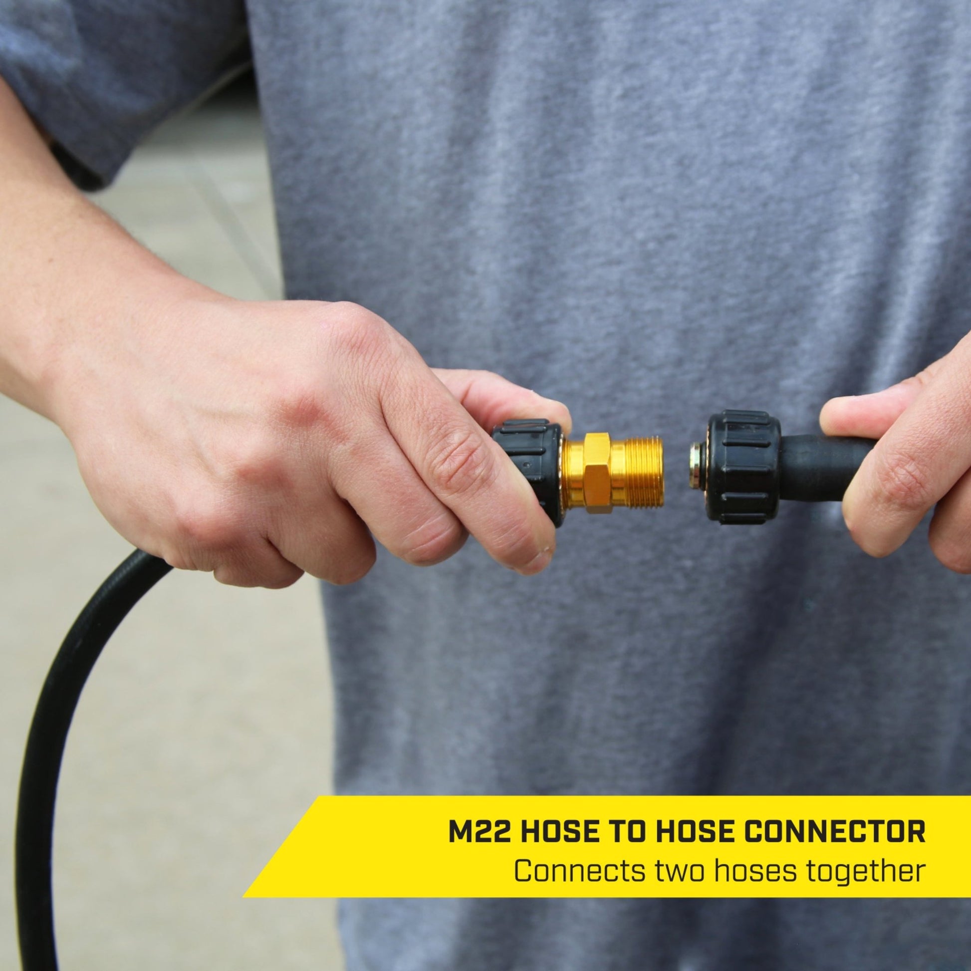 SurfaceMaxx M - 22 Hose to Hose Connector