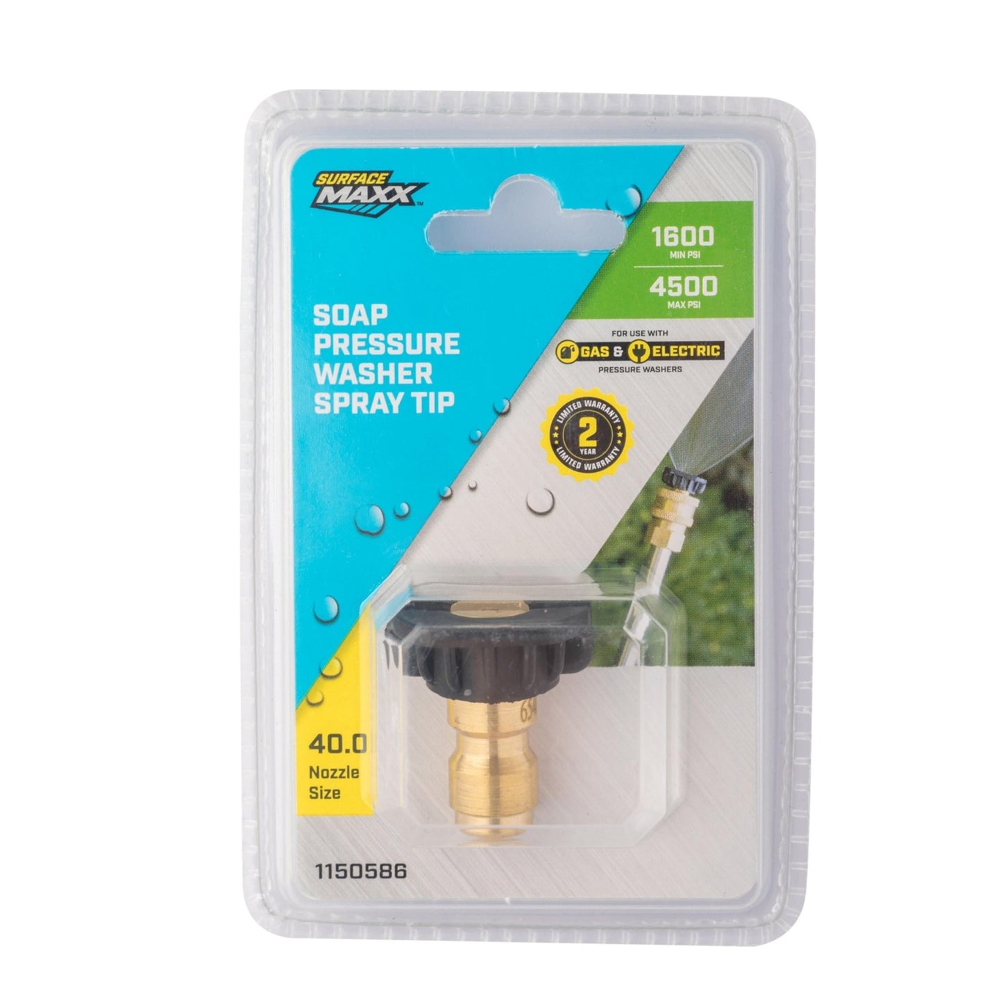 SurfaceMaxx Soap 2.5 Orifice Pressure Washer Spray Tip