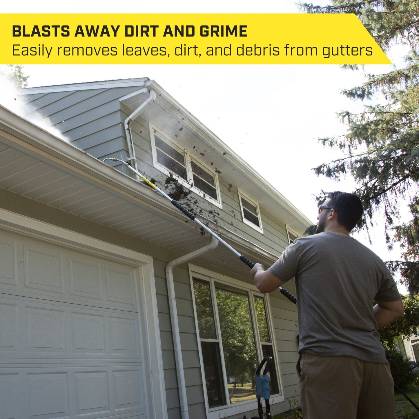 SurfaceMaxx Spray Tip Gutter Cleaner Attachment