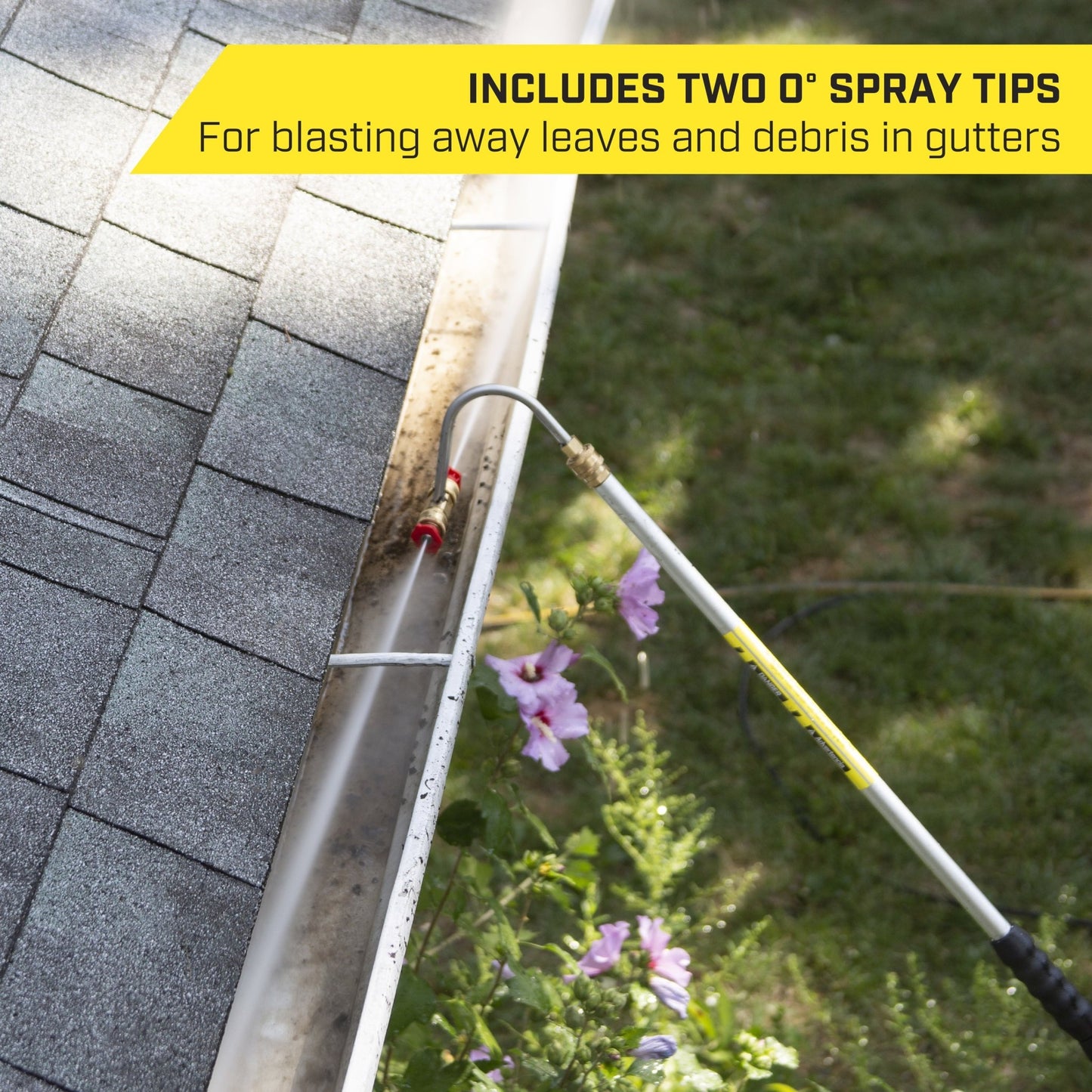 SurfaceMaxx Spray Tip Gutter Cleaner Attachment