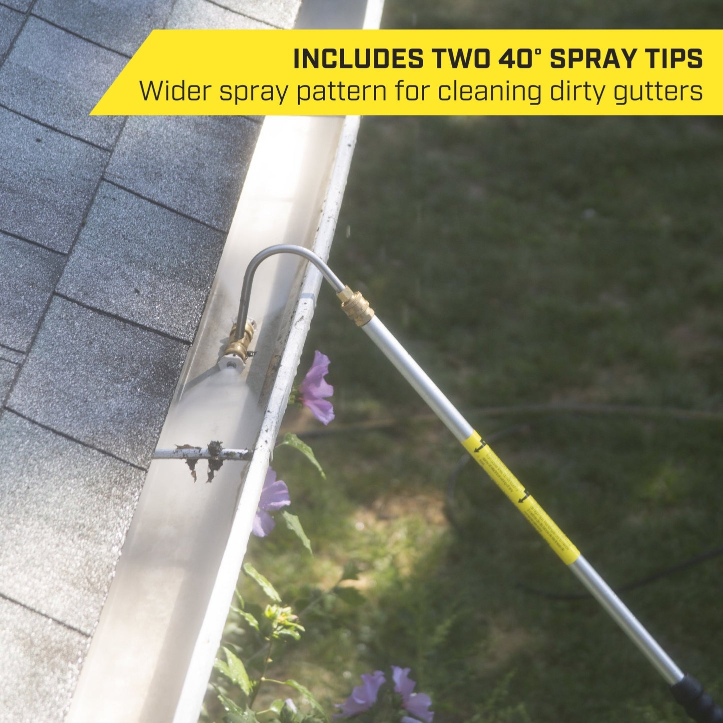 SurfaceMaxx Spray Tip Gutter Cleaner Attachment