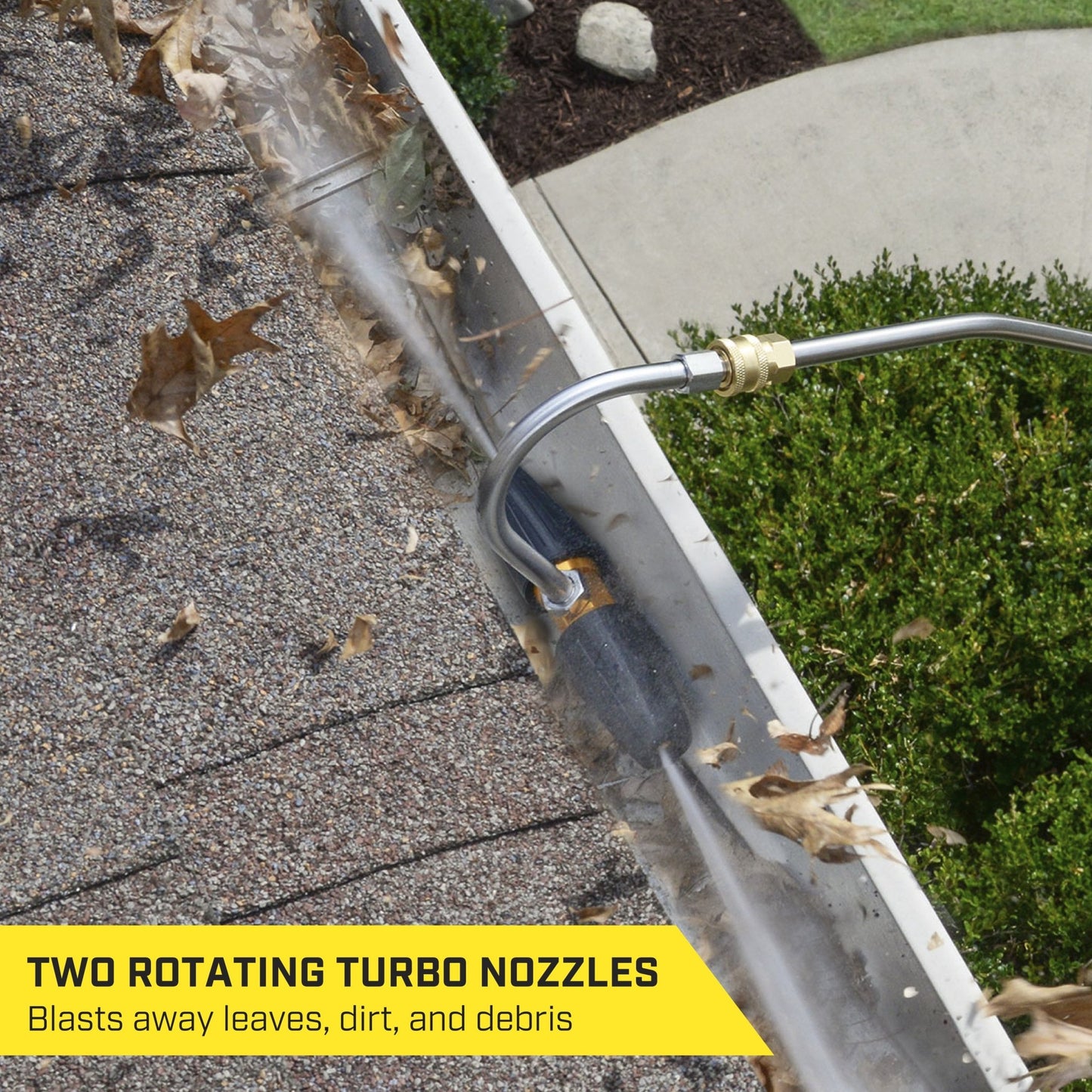 SurfaceMaxx Turbo Nozzle Gutter Cleaner Attachment