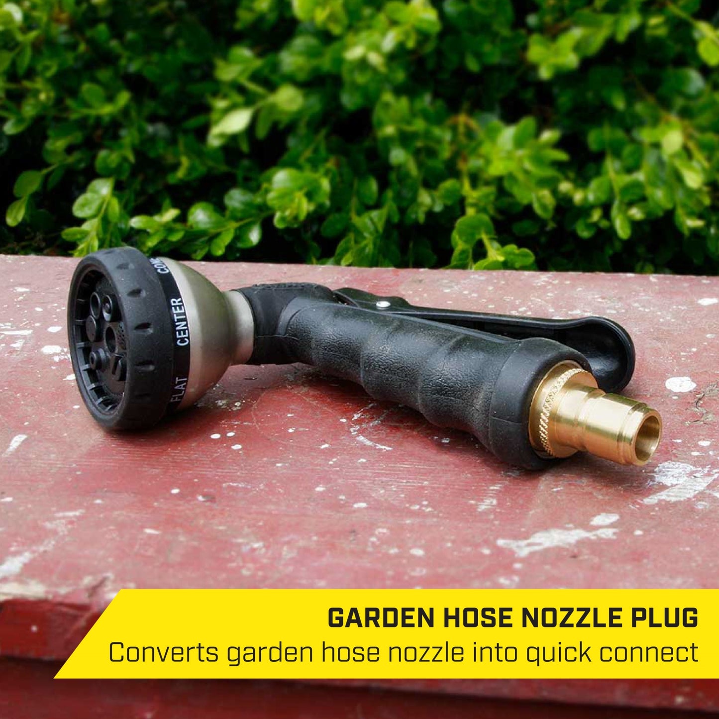 SurfaceMaxx Garden Hose Quick Connect - 2 Couplers, 4 Plugs