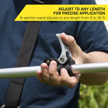 SurfaceMaxx 18-ft Pressure Washer Telescoping Extension Wand