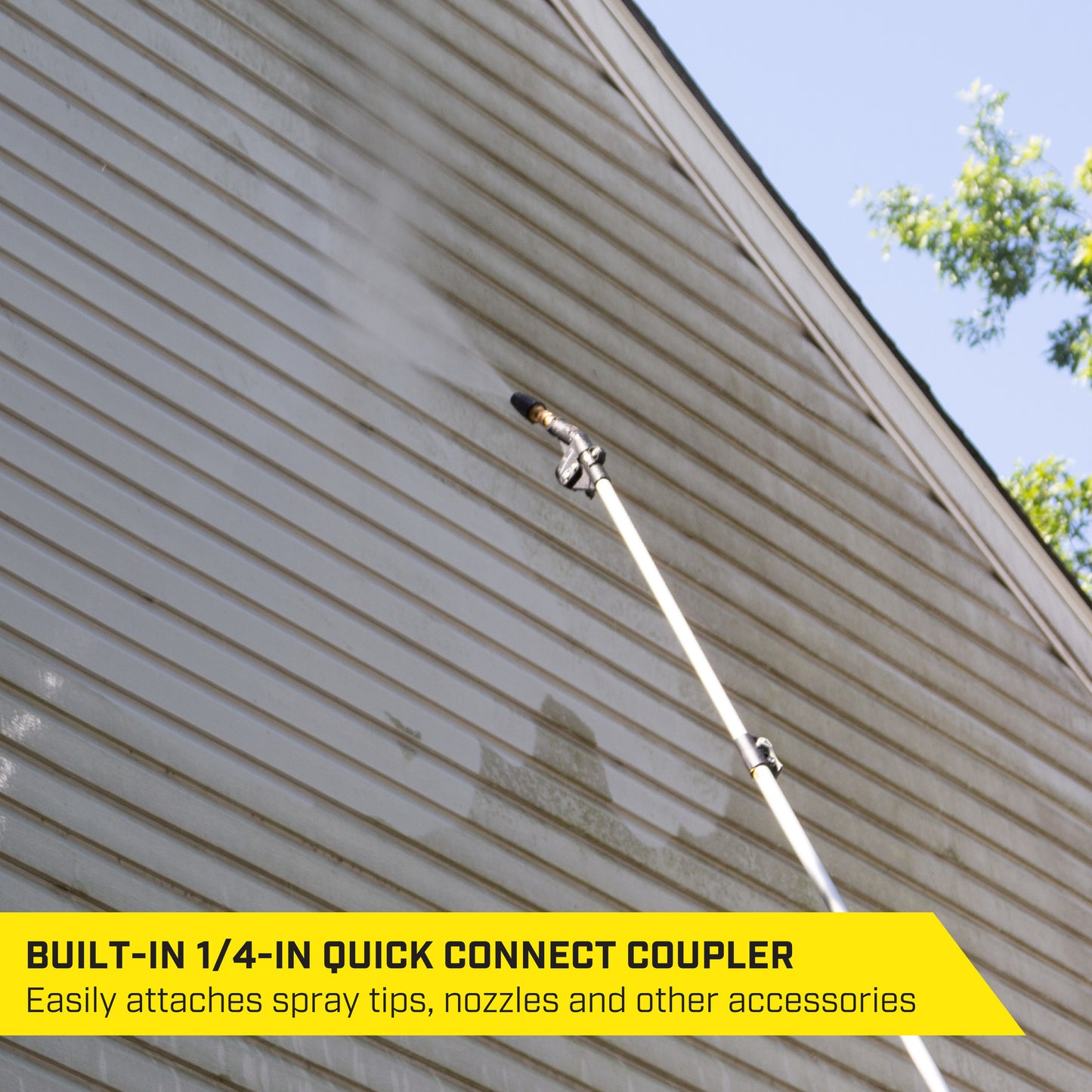 SurfaceMaxx 18-ft Pressure Washer Telescoping Extension Wand