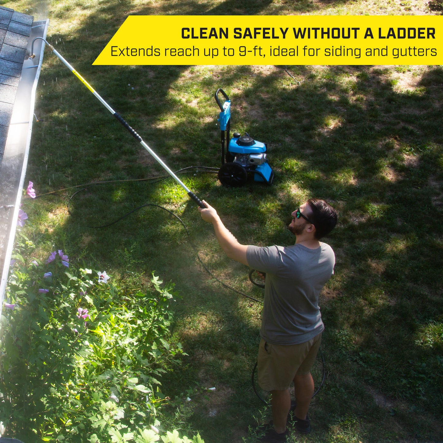 SurfaceMaxx 9-ft Pressure Washer Extension Wand