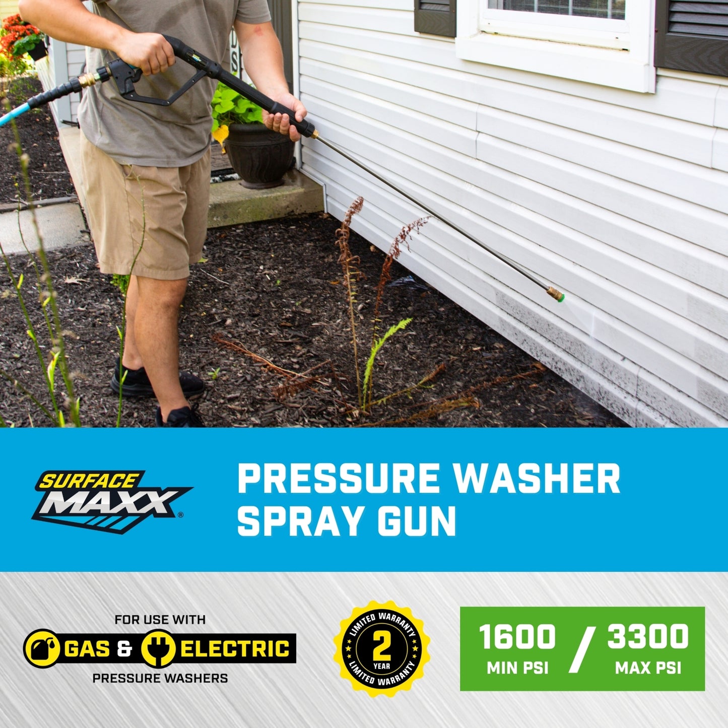 SurfaceMaxx 3300 PSI Spray Gun