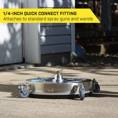 SurfaceMaxx 18-inch Stainless Steel Surface Cleaner