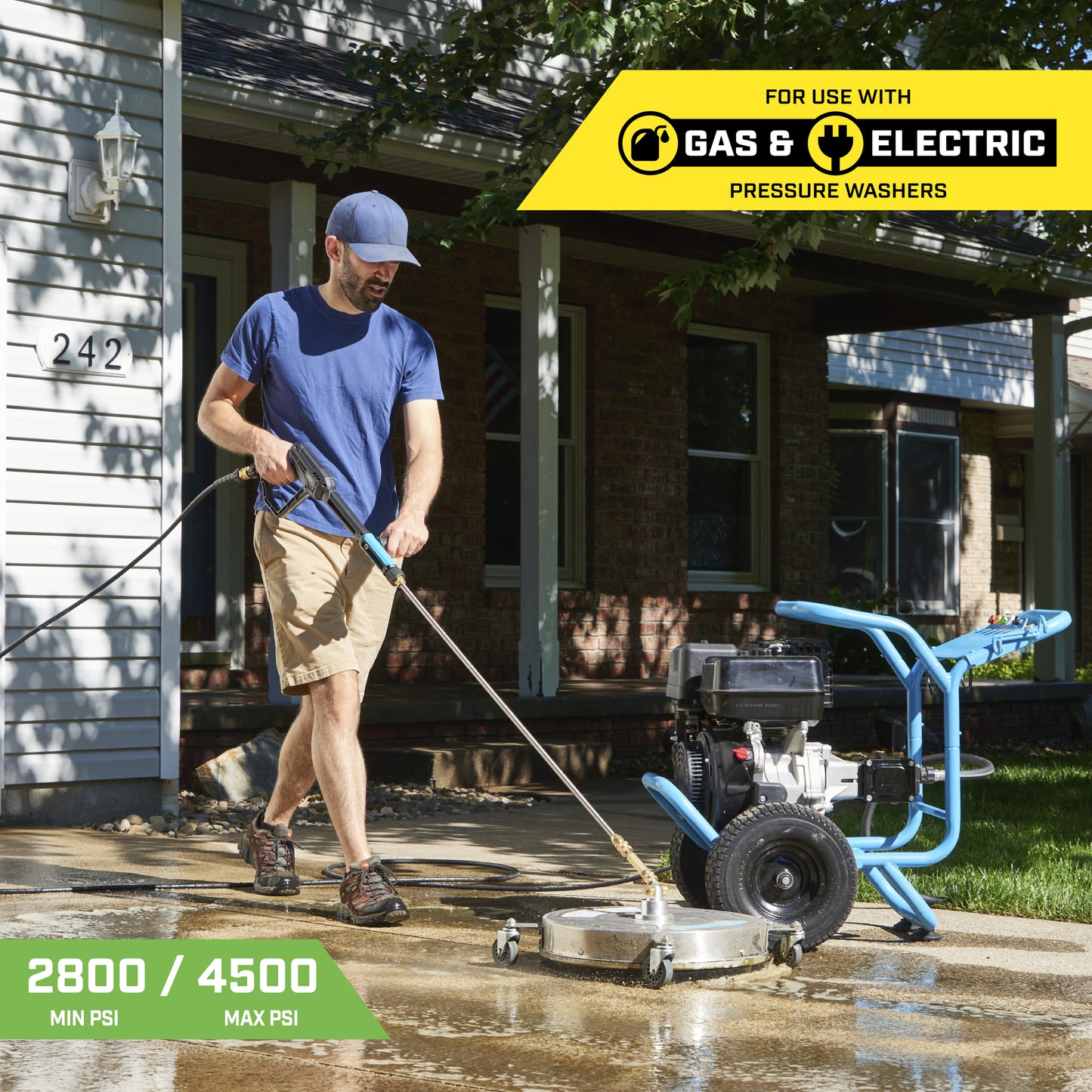 SurfaceMaxx 18-inch Stainless Steel Surface Cleaner