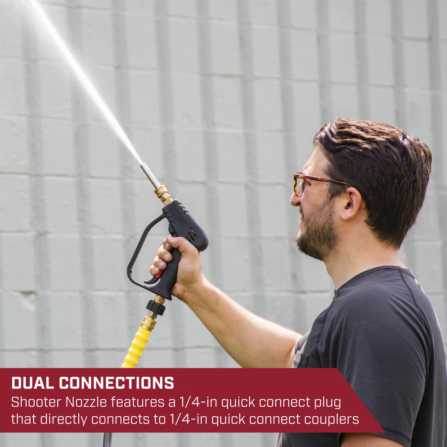 SurfaceMaxx PRO Shooter Stainless Steel High Soap Nozzle - 3.0 Nozzle Size