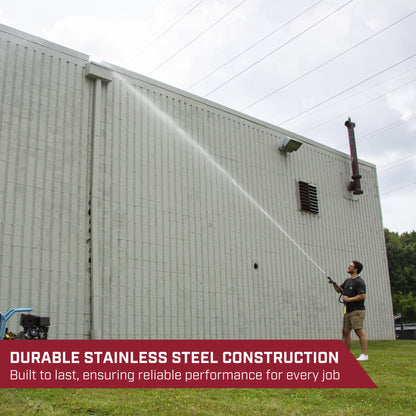 SurfaceMaxx PRO Shooter Stainless Steel High Soap Nozzle - 3.0 Nozzle Size