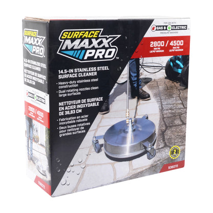 SurfaceMaxx PRO 14.5-inch Stainless Steel Surface Cleaner