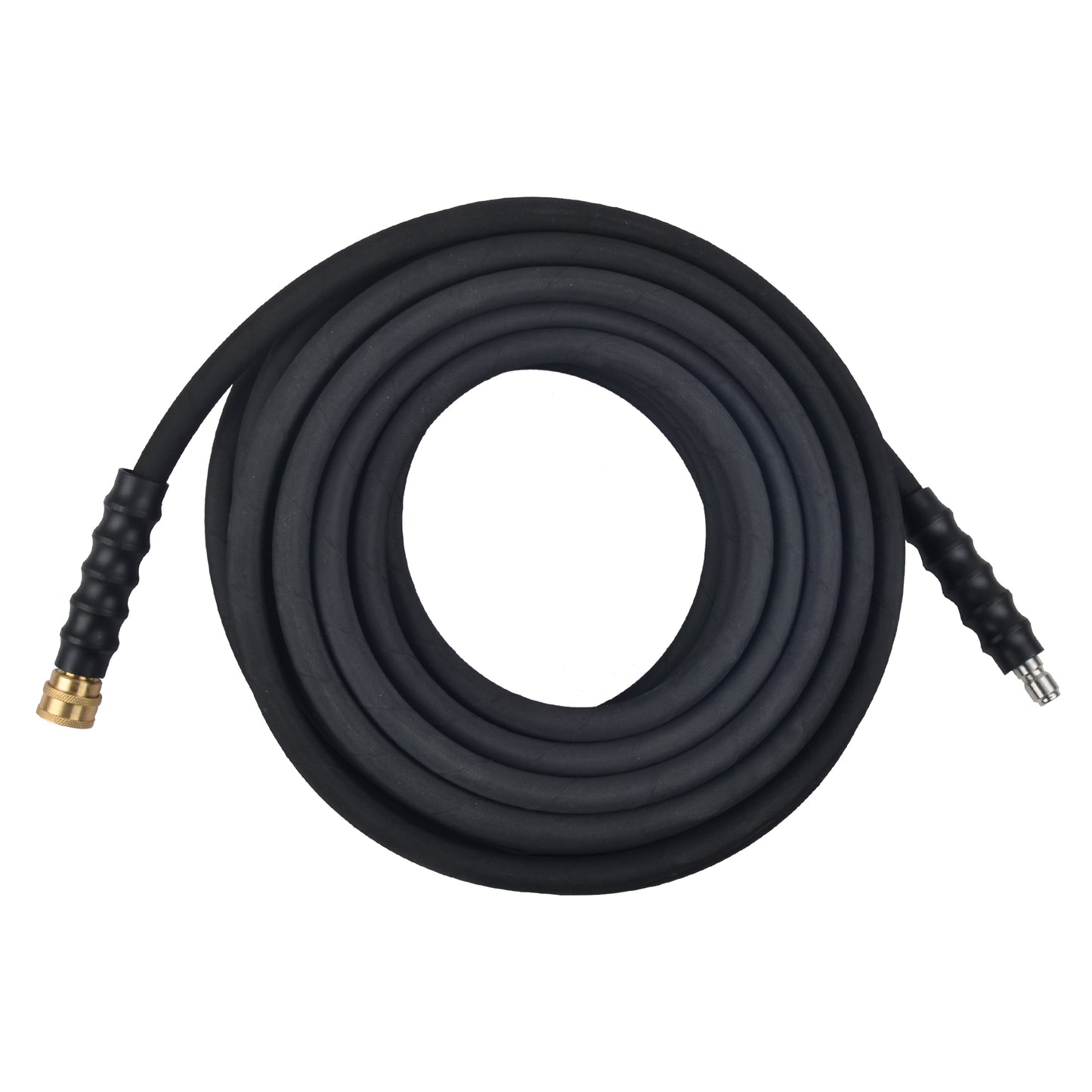 SurfaceMaxx 3/8-in x 50-ft Steel & Polyester Braided Pressure Washer Replacement Hose, Rubber Outer Jacket