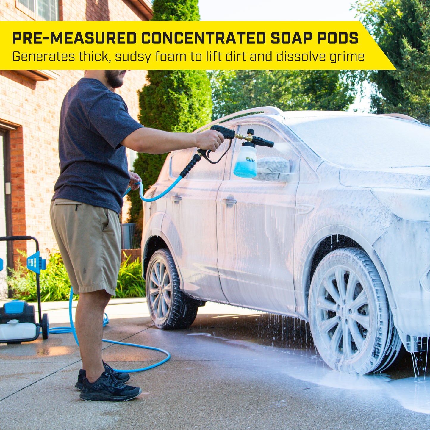 SurfaceMaxx All-Purpose Pressure Washing Pods - 4-Pack