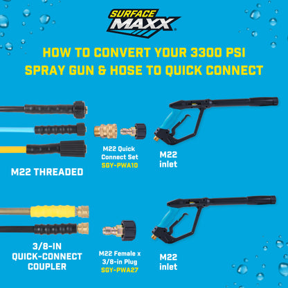 SurfaceMaxx 3300 PSI Spray Gun