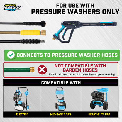 SurfaceMaxx 4500-PSI Pressure Washer Spray Gun Kit