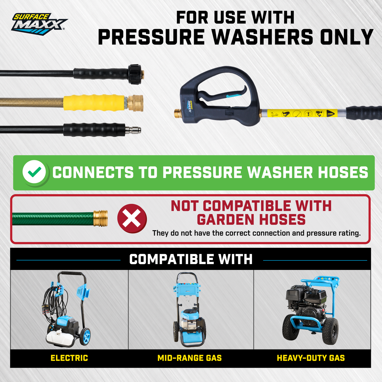 SurfaceMaxx 9-ft Pressure Washer Extension Wand