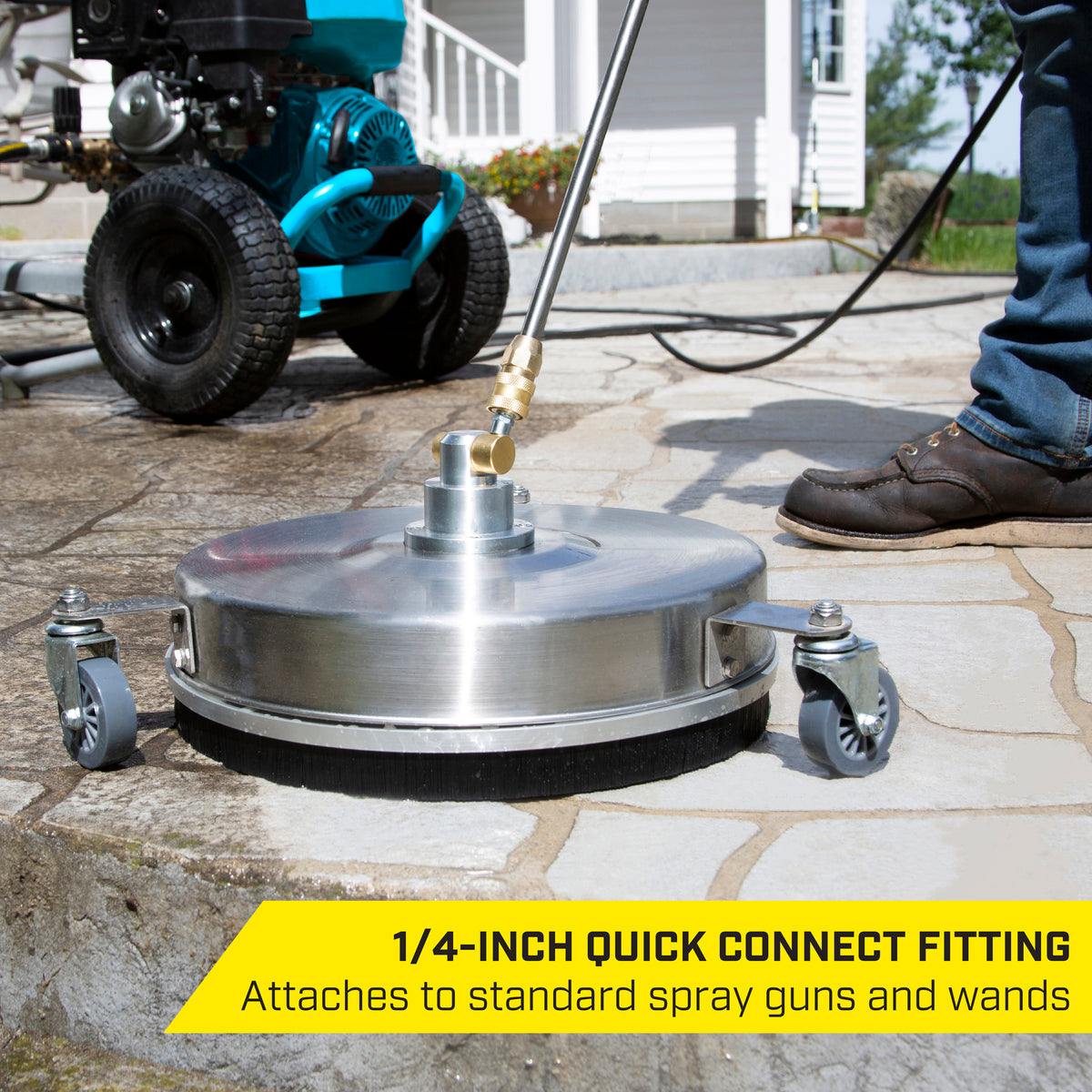 SurfaceMaxx PRO 14.5-in Stainless Steel Surface Cleaner