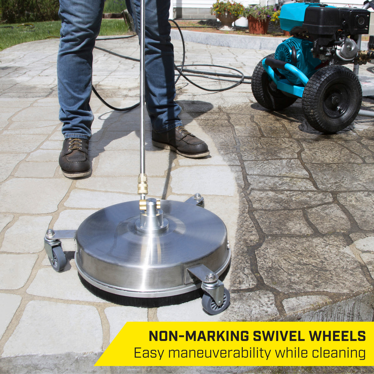 SurfaceMaxx PRO 14.5-in Stainless Steel Surface Cleaner