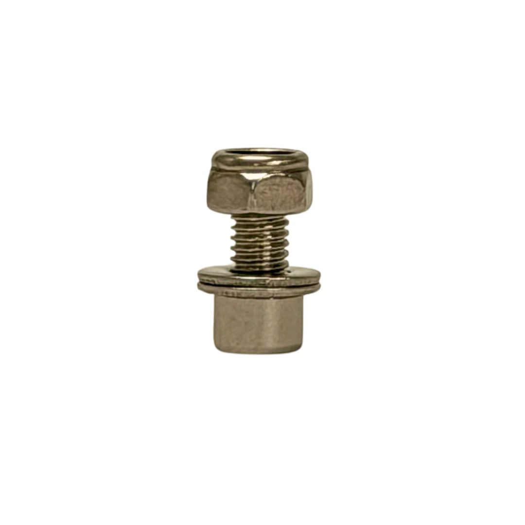 Brush Skirt Bolt, Washer & Nut for SurfaceMaxx 21-in Stainless Steel Walk-Behind Surface Cleaner