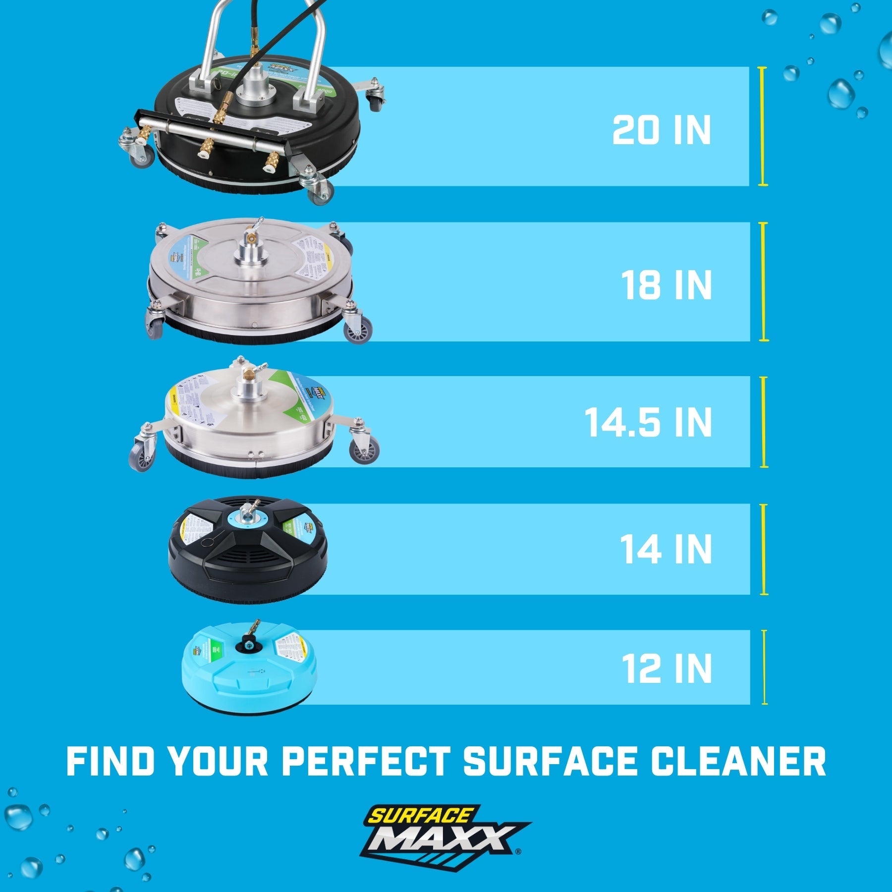 SurfaceMaxx 12 - inch Surface Cleaner - SurfaceMaxx