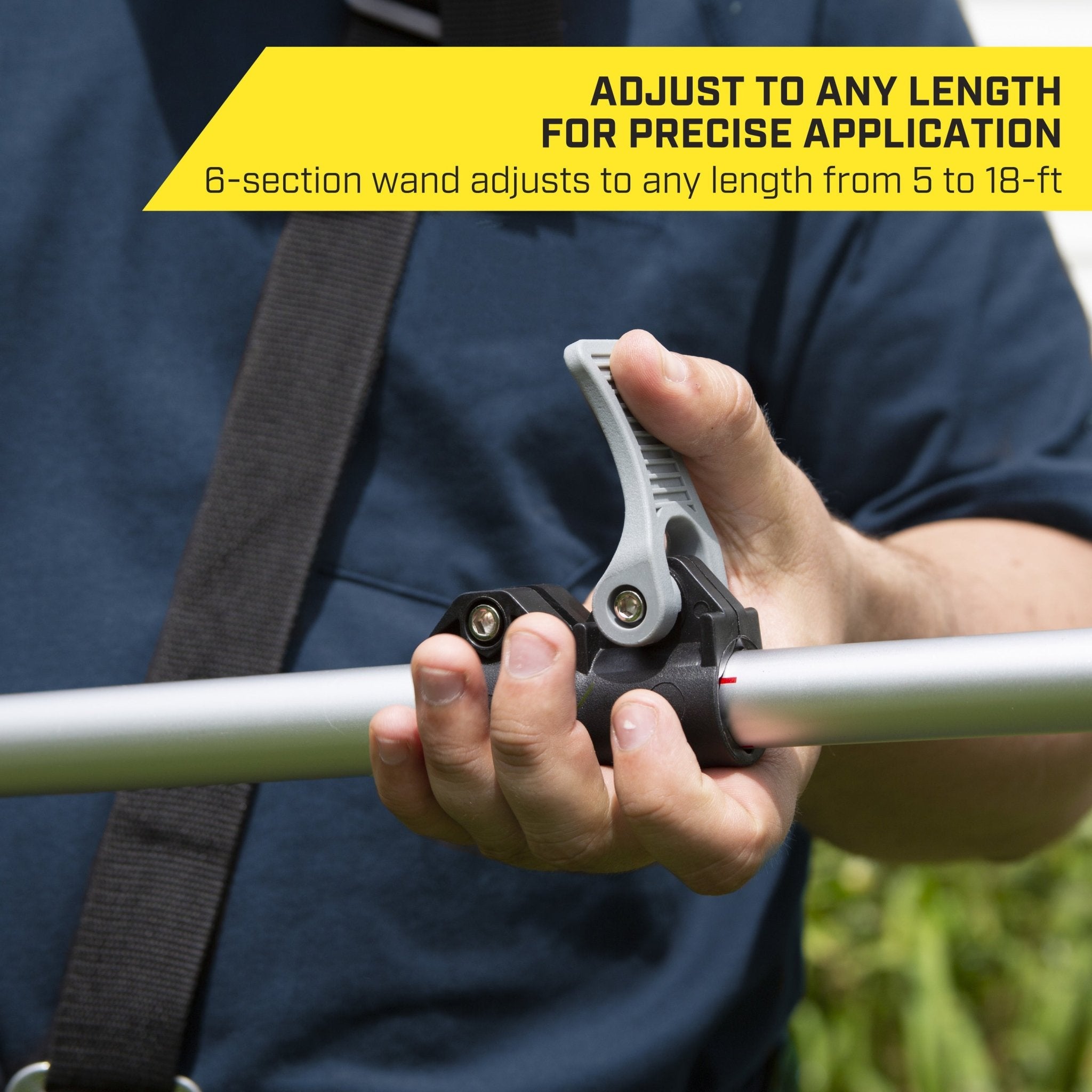 SurfaceMaxx 18-ft Pressure Washer Telescoping Extension Wand