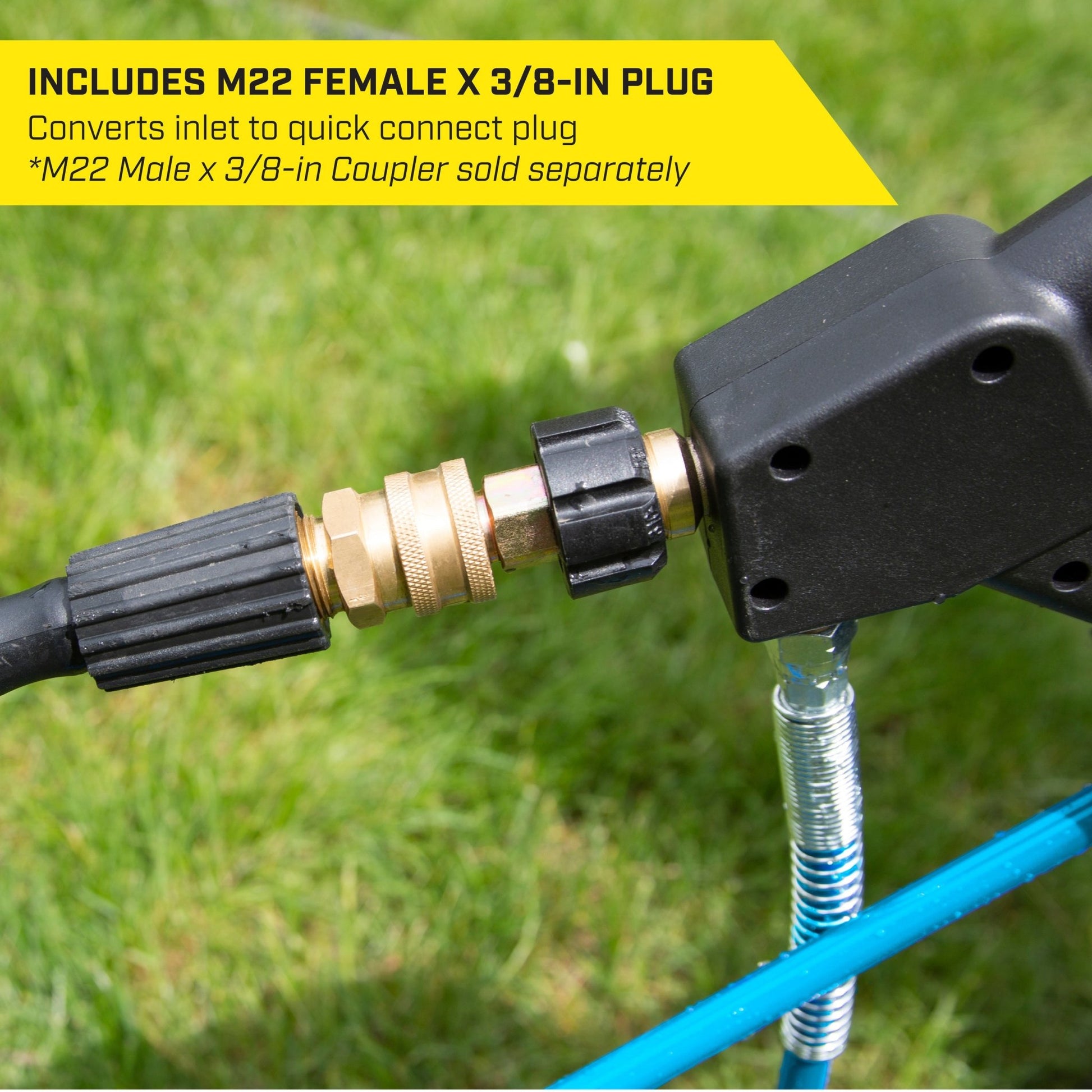 SurfaceMaxx 18 - ft Pressure Washer Telescoping Extension Wand