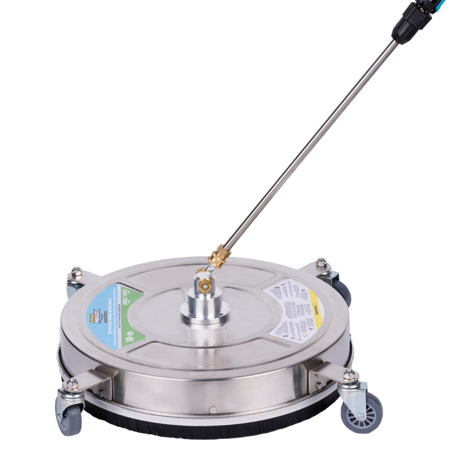 SurfaceMaxx 18 - inch Stainless Steel Surface Cleaner - SurfaceMaxx