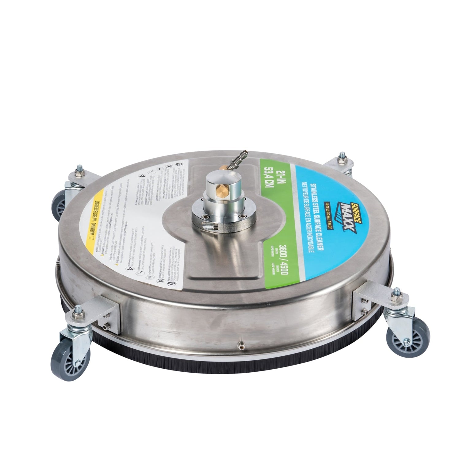 SurfaceMaxx 21 - inch Stainless Steel Surface Cleaner