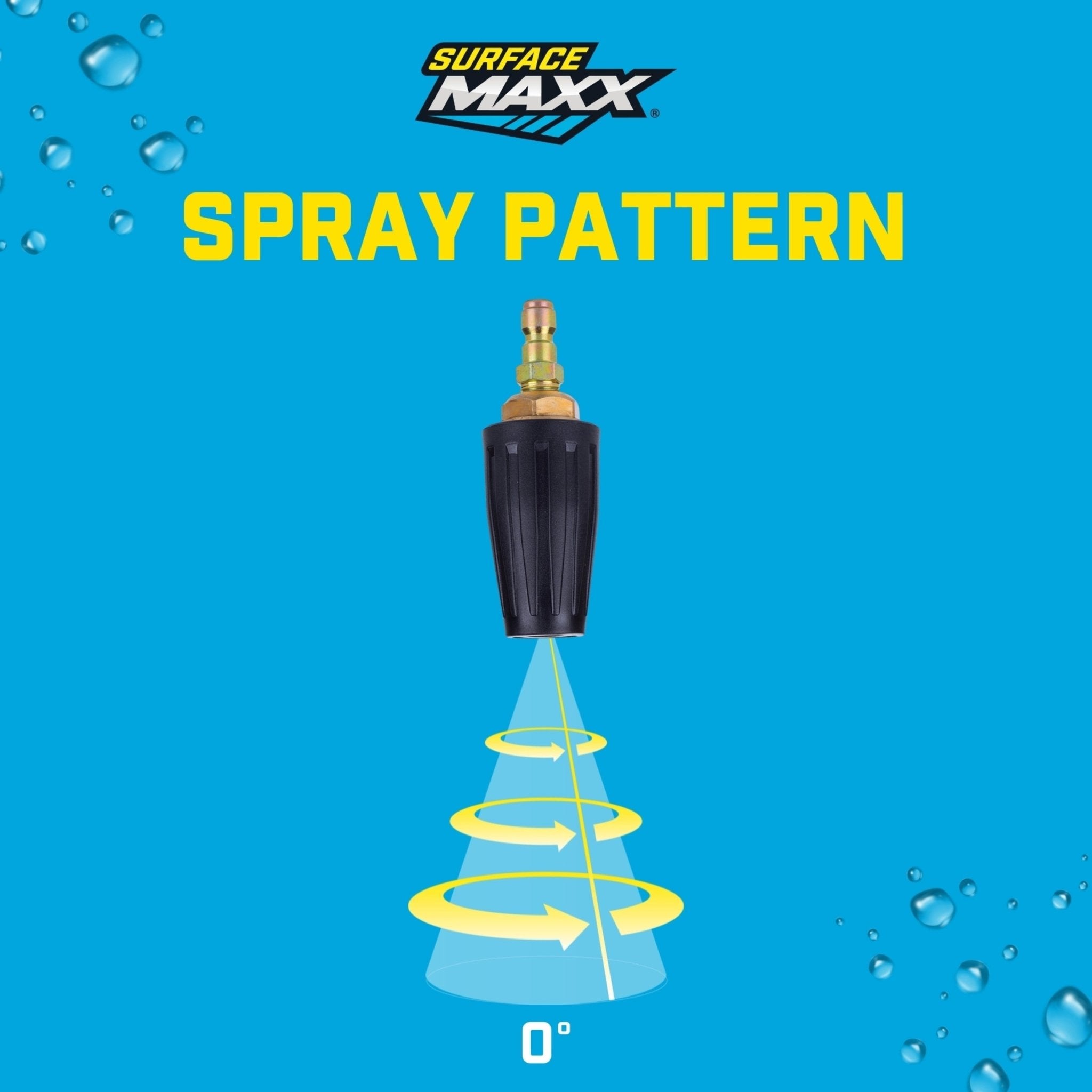 SurfaceMaxx Turbo Nozzle – 3600 PSI