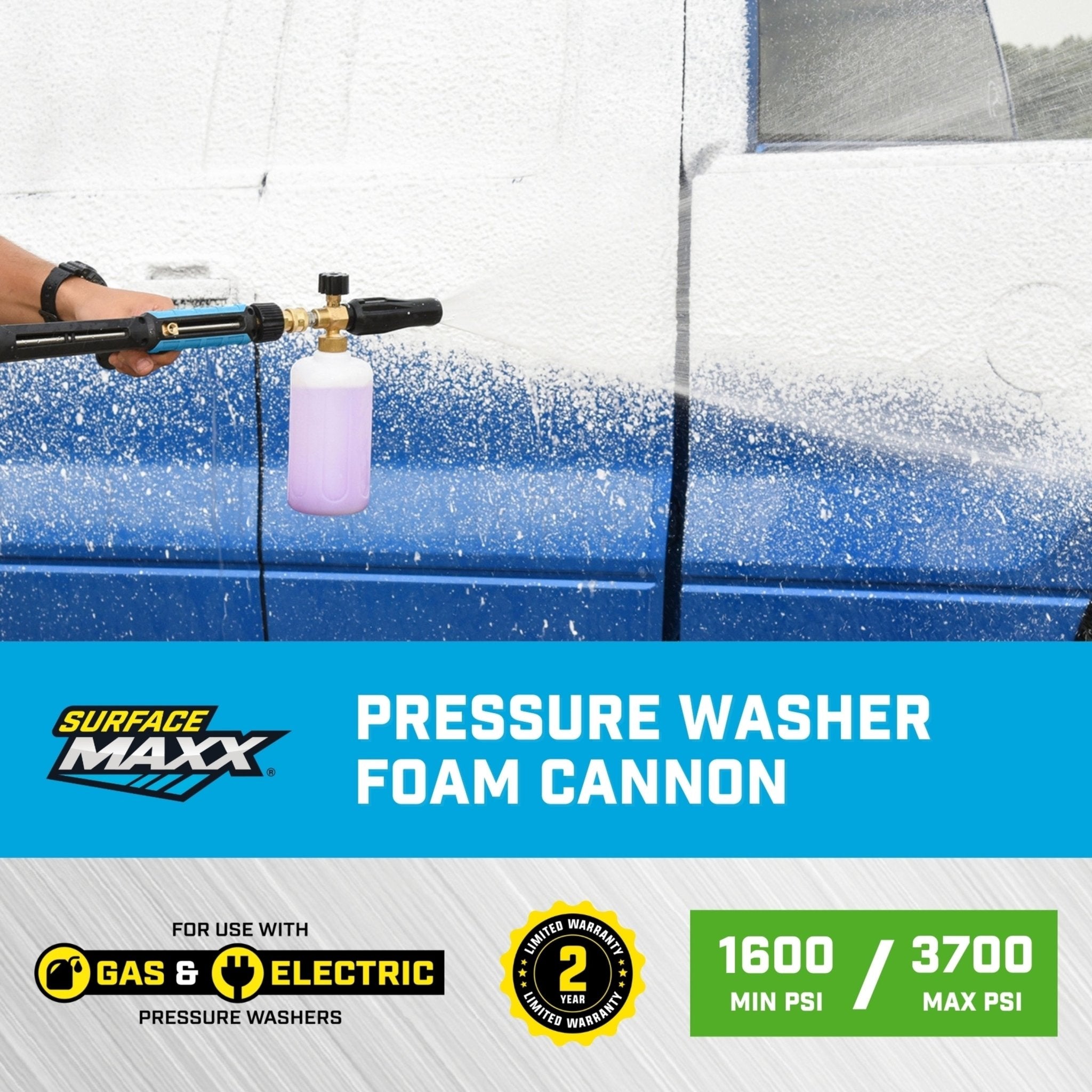 SurfaceMaxx 3700 PSI Foam Cannon