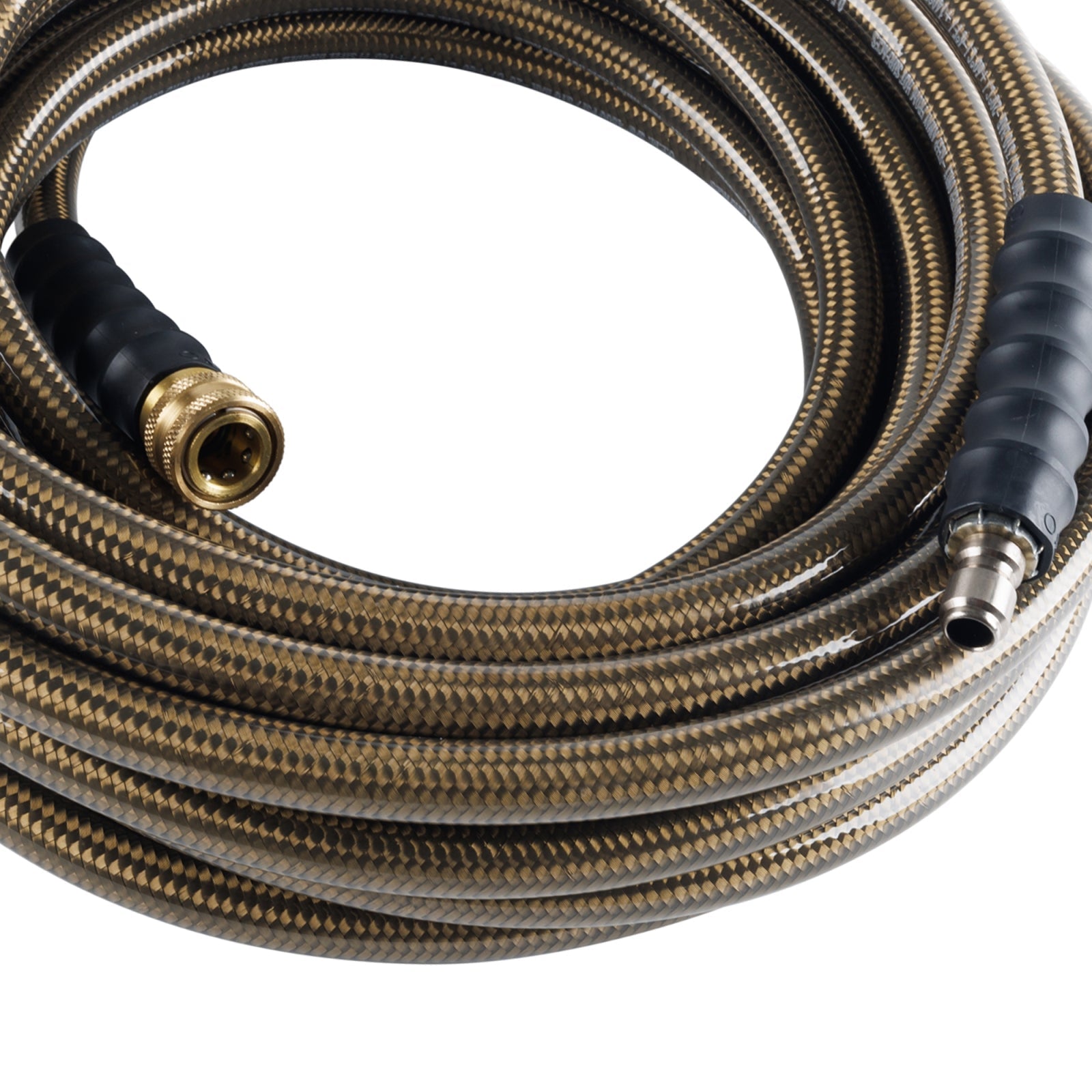 SurfaceMaxx 3/8 - in x 50 - ft Steel & Polyester Braided Pressure Washer Replacement Hose