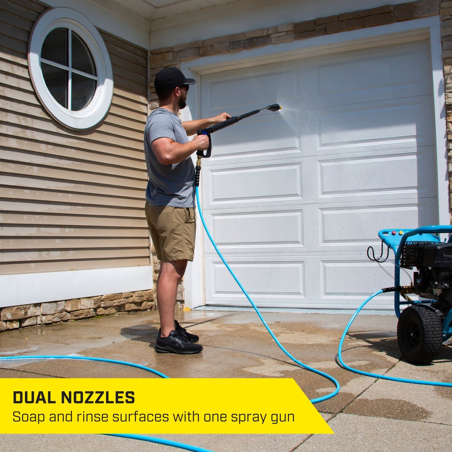 SurfaceMaxx 40 - in Dual Lance Pressure Washer Wand - SurfaceMaxx